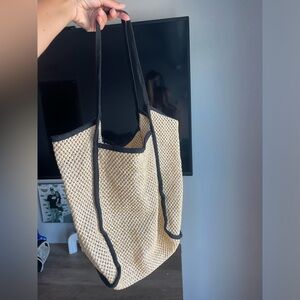 woven tote bag